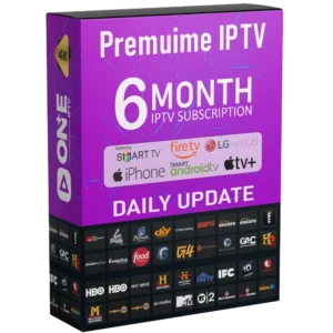 6 months iptv